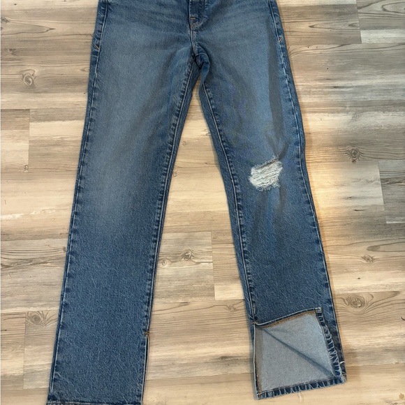 Good American NWT size 4/27 Good Boy Jeans waist is 28, inseam is 32 - Picture 4 of 4